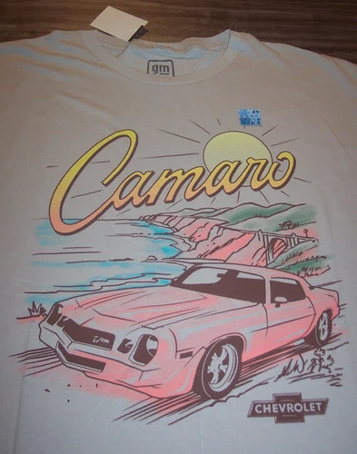 GM CHEVROLET CAMARO CAR  Z-28 T-Shirt MENS LARGE NEW w/ TAG