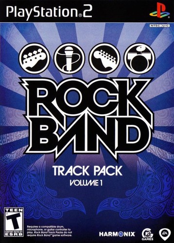 Rock Band Track Pack Vol. 1 - Playstation 2 Game Complete