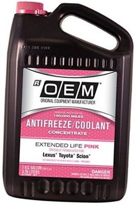 Recochem  86-174P Premium Antifreeze Extended 1 Gallon, 1 Pack Pink Concentrate