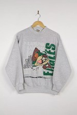 Remake Philadelphia Eagles NFL Rare design Taz Looney Tunes Sweatshirt RM0249