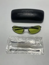 Gentex EDU-7/P Amber Laser Eye Protection (LEP) Spectacles & Extra Temple Arms