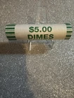 2012 P Roosevelt Dime BU from OBW Bank-Wrapped Roll Heads/Heads