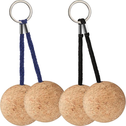 Porte-clés Flottant En Liège 53 Mm – Lot De 4 Pour Kayak, Canoë, Pêche Et Sports Nautiques – Ne Perdez Plus Vos Clés Sur L'eau !