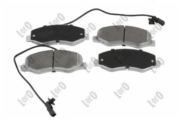 ABAKUS Brake Pad Set Disc Brake 231-02-116 For Opel Renault