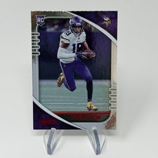2020 Panini Absolute Justin Jefferson Red Foil Rookie Card #168 RC Vikings. rookie card picture