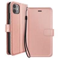 Mayaxess, KlapphüLle FüR Iphone 11 Mit Handschlaufe Und Standfunktion, RoséGold