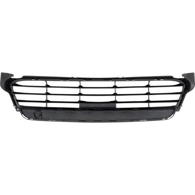 For 2014-2016 Bumper Grille Porsche Panamera Front Fits Textured Black Plastic