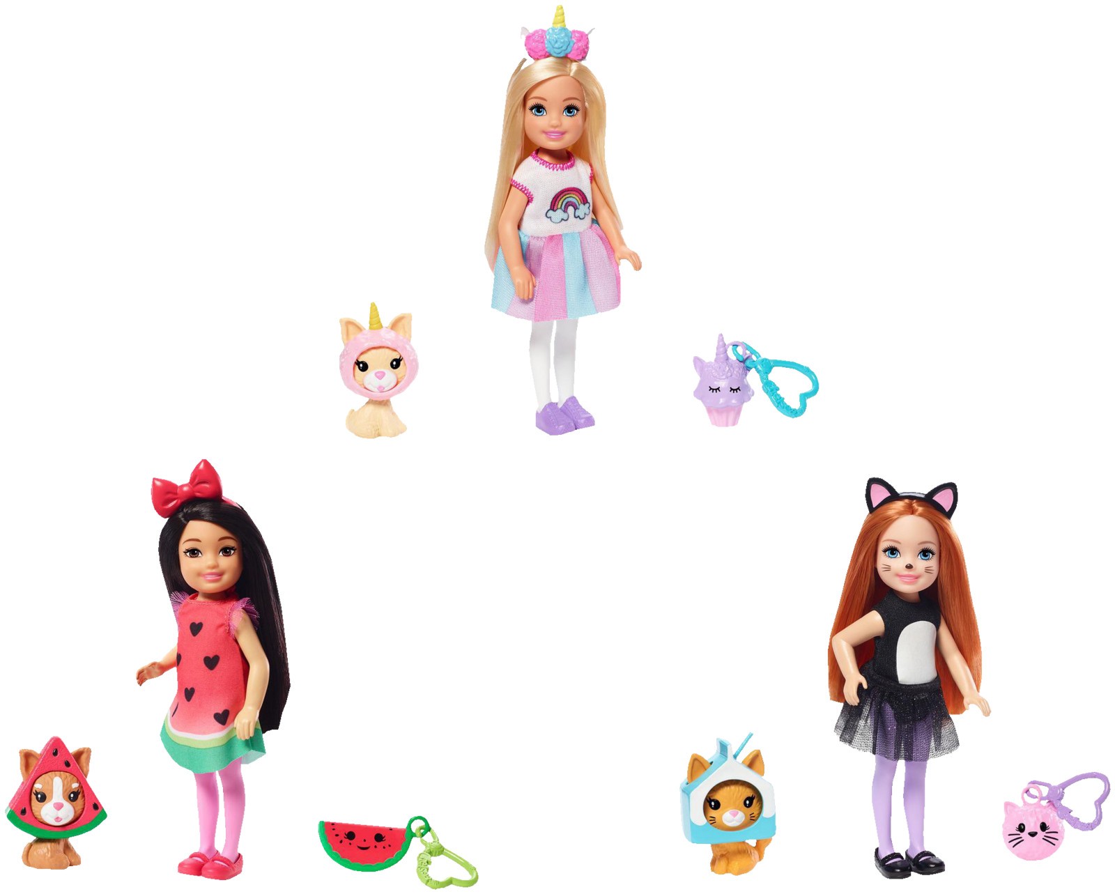 Набор кукол Барби Челси в костюмах кукол которые украшают Фарбаусваль ничто иное 3890₽