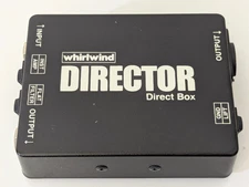 Whirlwind DIRECTOR Direct Box with Ground Lift Excellent