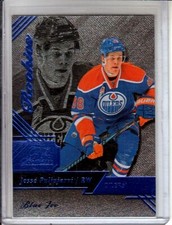  2016-17 Fleer Showcase Flair Blue Ice #30 Jesse Puljujarvi RC /199