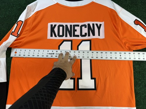 NHL Fanatics Breakaway Mens Philadelphia Flyers Travis Konecny Jersey Size XL - 第 6/7 張圖片