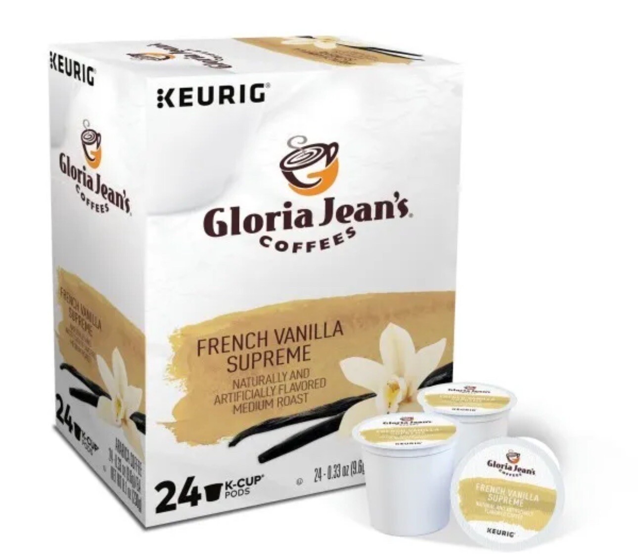 Gloria Jean's French Vanilla Supreme, Keurig Single Serve K-