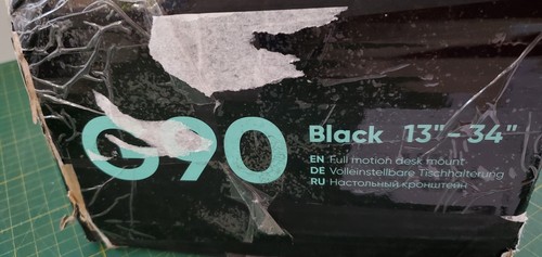 Onkron G90 Black 13"-34" Volleinstellbare Tischhalterung - Bild 4 von 20