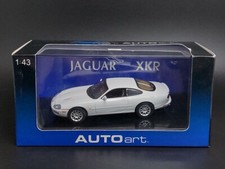 Autoart 1/43 Jaguar XKR Coupe white (diecast model)