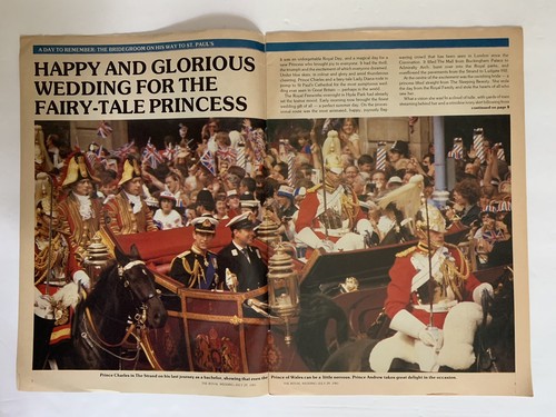 2-Royal Wedding Official Souvenir Books, Prince Charles-Diana 1981 Jubilee Trust - Picture 6 of 6