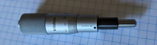 Mitutoyo 1" Ball Tip Micrometer Head