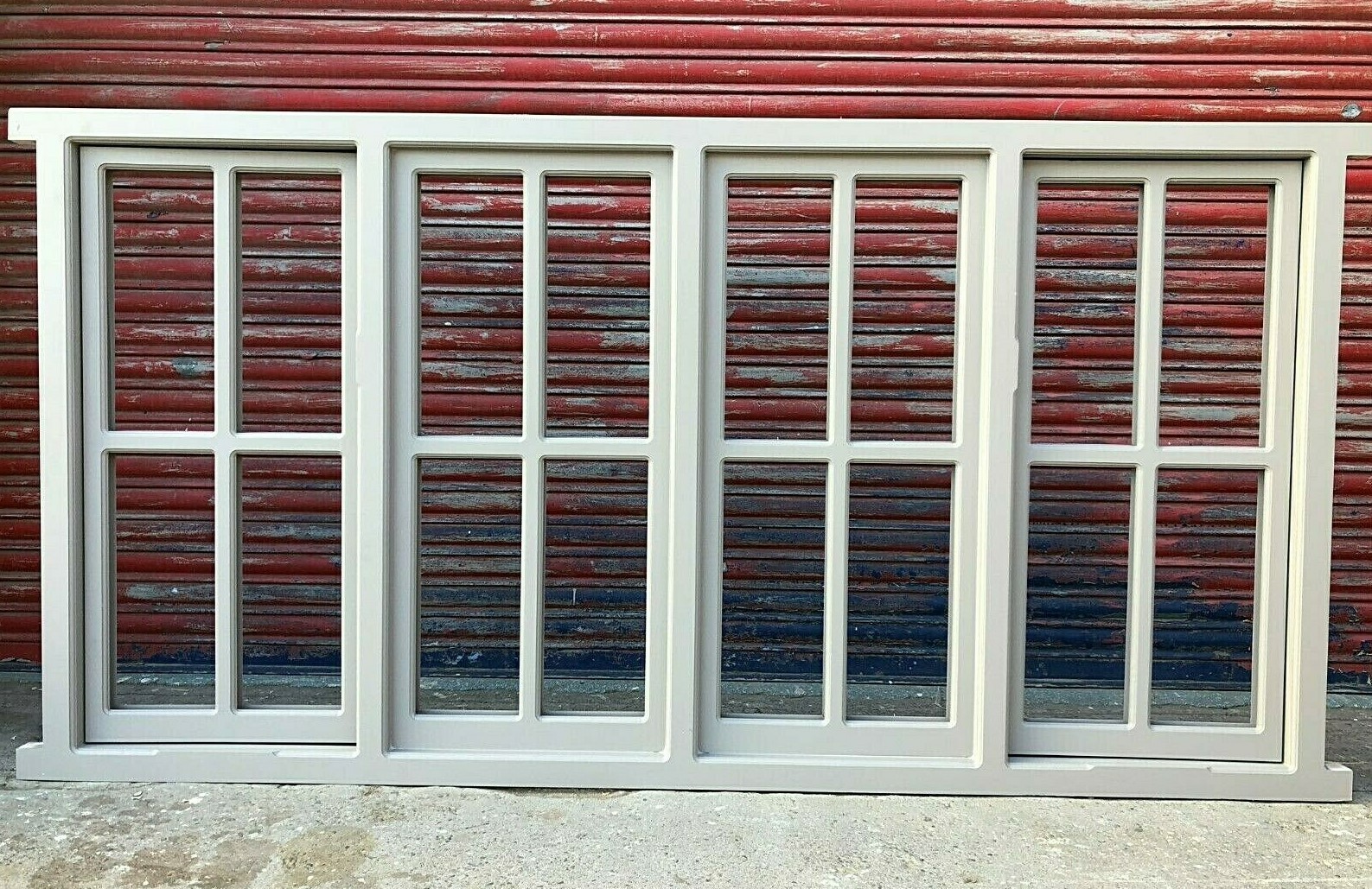 Traditional Wooden Timber Cottage Style Casement Window! Quadruple