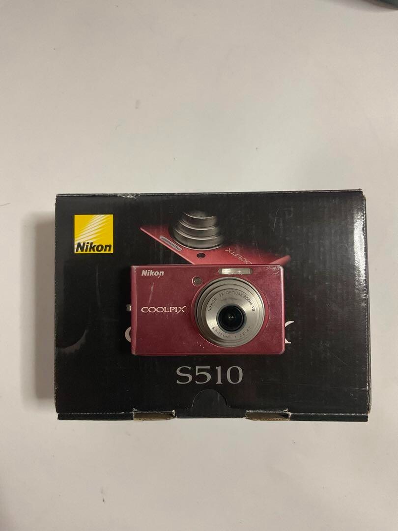 COOLPIX S510 Pink Compact Digital Camera free shipping from COOLPIX S510 Pink Compact Digital Camera free shipping from