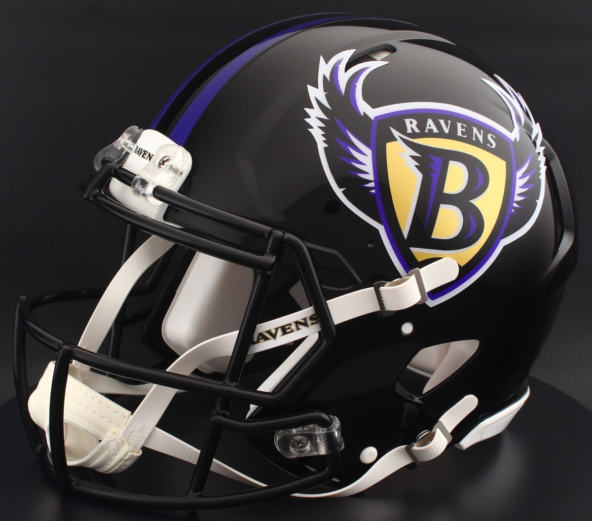 Helmet Purple And Black Football Jersey Helmet Baltimore Ravens