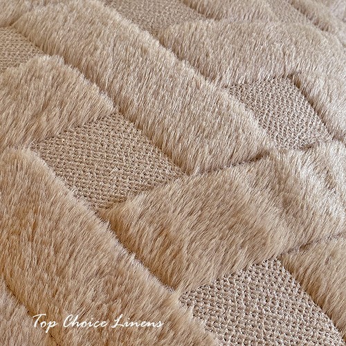 Home Mix & Match Beige Camel & Cream Fringe Tufted Textured Cushion Cover - Picture 19 of 21
