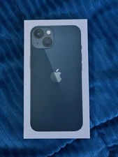 iPhone 13 Midnight 128 GB EMPTY BOX ONLY, Includes Apple Sticker, SIM Key, Paper