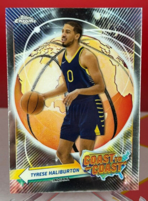 タレントカード torn.y 2023-24 Topps Chrome Coast to Coast #CC-13 Tyrese Haliburton