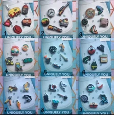 Crocs Handmade jibbitz 5pc Camping Hunting Fishing Camper Compass shoe charms 12