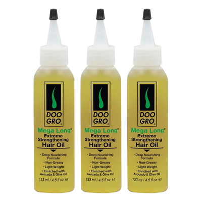 DOO GRO Mega Long Extreme Strengthening Hair Oil 4.5 fl oz - Pack of 3