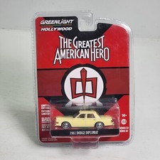 The Greatest American Hero 1981 Dodge Diplomat 1:64 Diecast Car - Greenlight