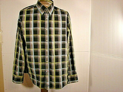 Nick It Long Sleeve Button Up Shirt Mens XL [48in Chest 30in Length]