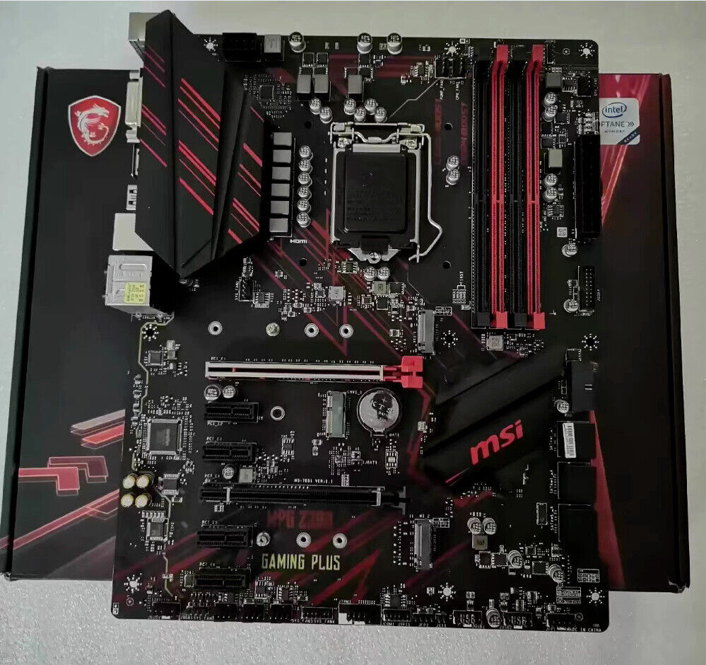 MSI　MPG Z390 GAMING PLUS　LGA1151 MSI MPG Z390 GAMING PLUS ATX Intel Motherboard - Newegg.com