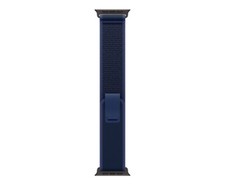 Image of Genuine Apple Watch Ultra Trail Loop Band Strap 49mm 46mm 45mm - Black Titanium