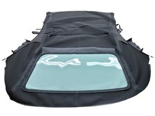 Fits Porsche 911 996 1999-01 Soft Top Plastic Window Haartz Black German