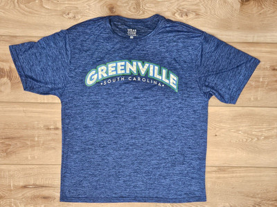 South Carolina Greenville T-shirt Color Blue-Size Medium