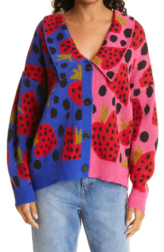 Farm Rio Mixed Maxi Heartberry Collar 