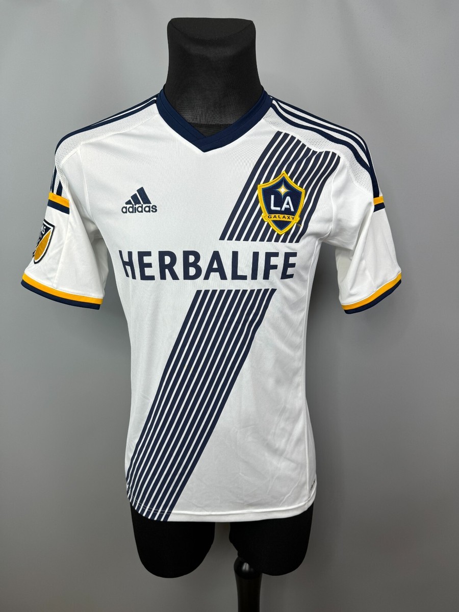 LA GALAXY 2015 2016 HOME SHIRT MLS FOOTBALL SOCCER JERSEY ADIDAS