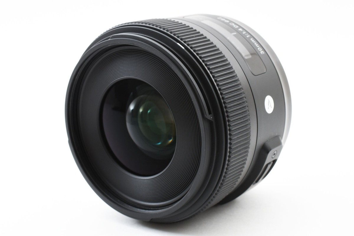 美品 Sigma EX 30mm F1.4 DC Nikon #8931 Sigma EX DC 30mm F/1.4 Art HSM Lens w/Case For Nikon MIJ Exce++++
