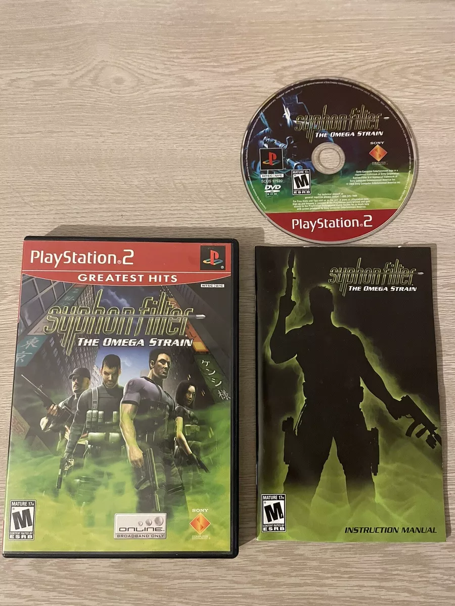 Syphon Filter the Omega Strain PS2 Review -  