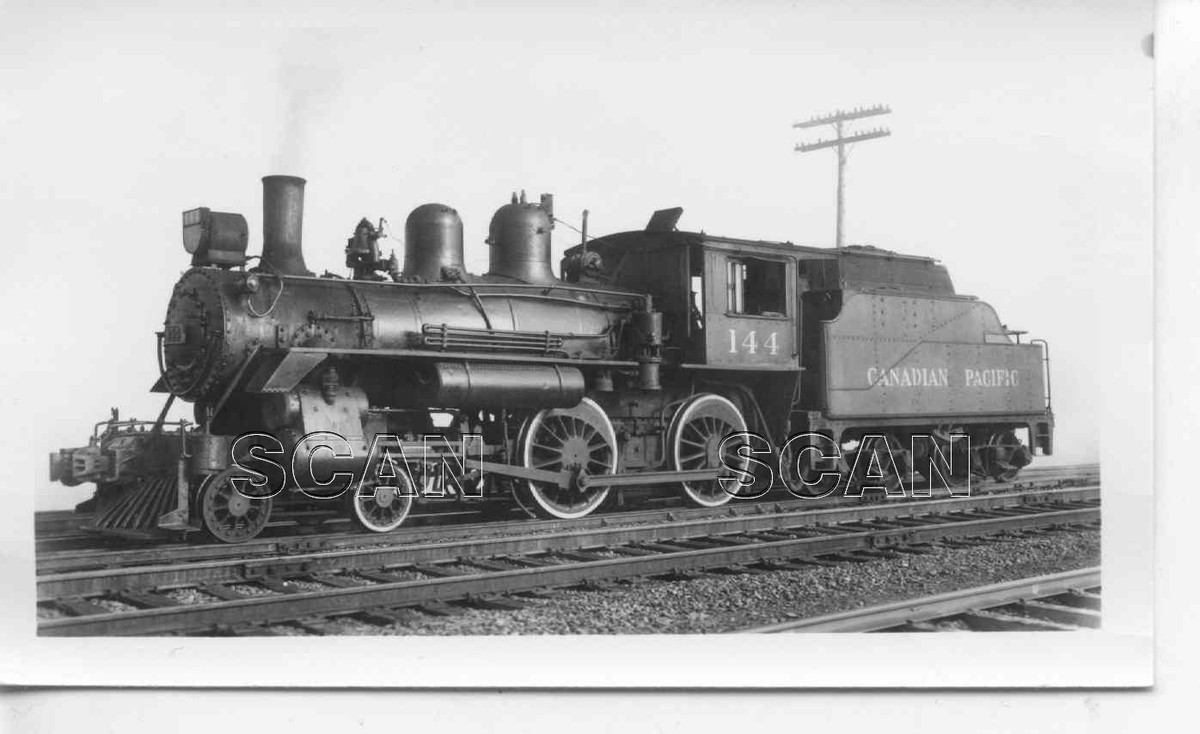 0A621 RP 1940s CANADIAN PACIFIC RAILROAD 4-4-0 LOCOMOTIVE #144 | eBay