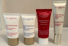 LOT CLARINS Extra-Firming Creams, Mask,  SEALED and Bonus Complexion Perfector