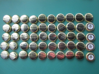50 Warsteiner Bier Bottle Caps Kronenkorken  Kronkorken sammeln,basteln,Mosaik 