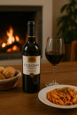 Bodega Coloma Merlot   Kraftvoller Rotwein aus Spaniens Extremadura