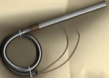 Fast Heat Cartridge Heater 5/8" Dia X 6.5" Long 365W 120V 19" SS Conduit