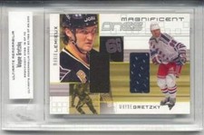 2000-01 BAP Ultimate Magnificent Ones Mario Lemieux, Wayne Gretzky 19/40 (Box DP