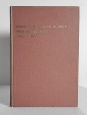 German Shepherd Survey 1958 - 59 Reports Vol. 1, 1960. Dog.