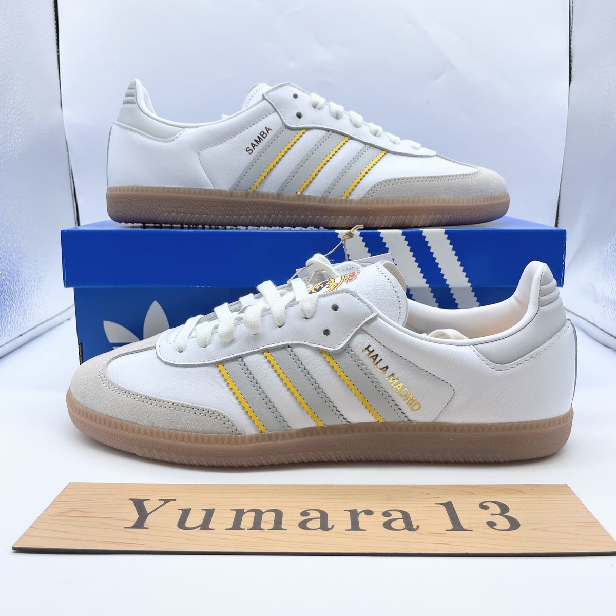 Real Madrid × adidas Originals Samba 2025-2026 White JQ4038 Men's