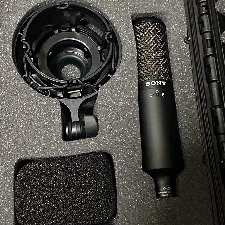 SONY C-100 Condenser Microphone High Resolution Recording