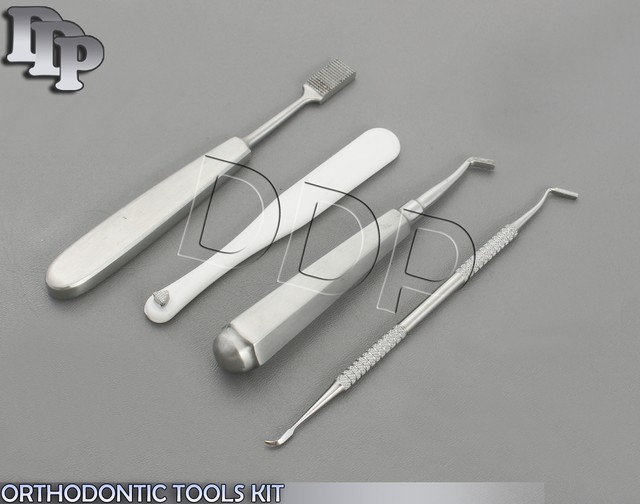 ORTHODONTIC TOOLS KIT DENTISTRY MOLAR BAND PUSHERS.SEATER SPINGIBANDE