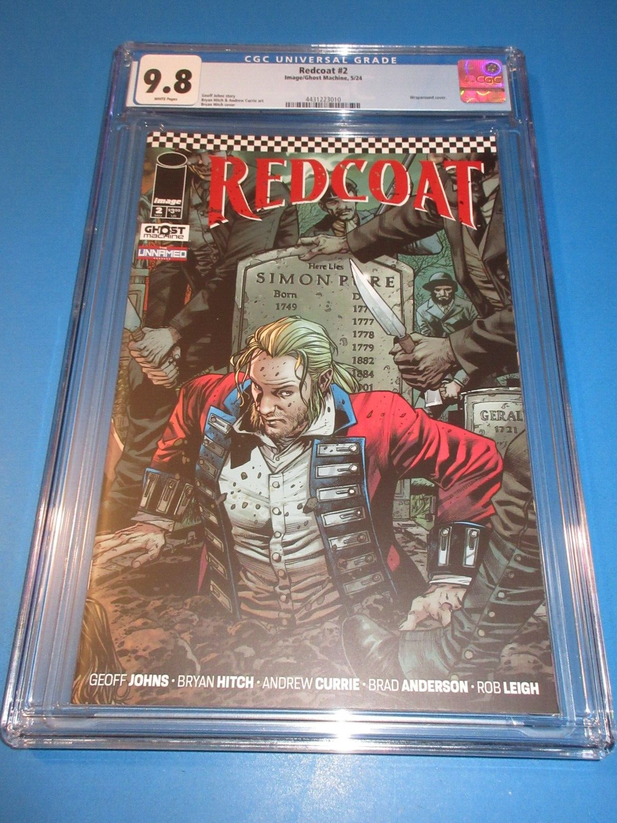 Redcoat 2 CGC 9.8 NM/M High-Grade Comic Book Gem