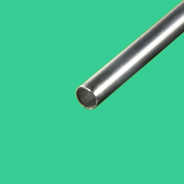 Tube inox 304L diamètre 25 mm acier inoxydable rond pour bricolage et mécanique